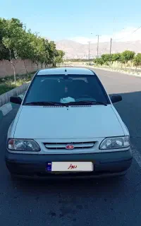 پراید۱۳۱SE سفید روغنی مدل ۱۳۹۲