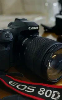 لنز 18-135 + Canon EOS 80D دوربین