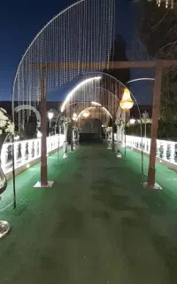 باغ تالار مجلل زیبای قصر