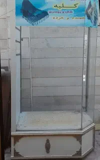 ویترین اهنی مغازه