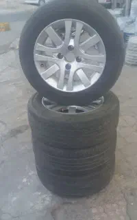 ۴ عدد رینگ و لاستیک صلیبی