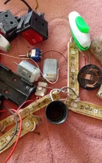 لوازم الکتریکی و کلیدو ترمینال وچشمان.فن. دیود