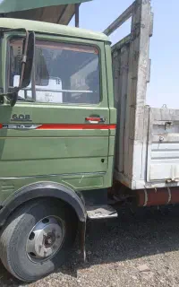 خاور608 مسقف بغل باز شو مدل 1361