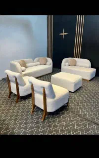 مبل دسته چوبی و ترند