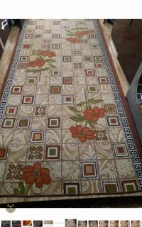 ۲عدد فرش گلیمی و یک عدد فرش طرح سنتی