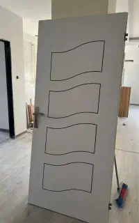 ۶ عدد درب اتاقی با دستگیره و قفل