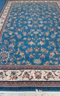 دو تخته فرش ۹ متری گیلدا آبی