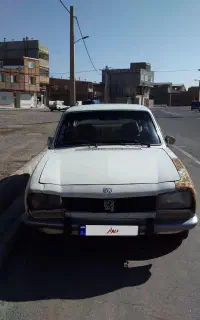 پژو504 تیپ L دنده فرمان مدل1977