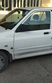 پراید سفید مدل ۱۳۹۵