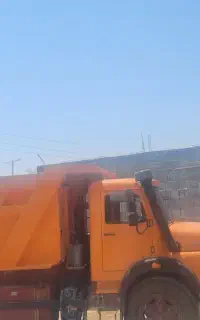 حمل مصالح ساختمانی با تک کمپرسی