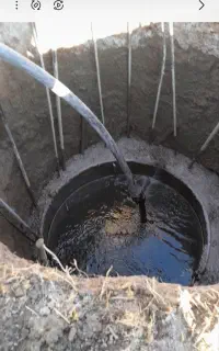 چاه کنی سیم کشی لوله کشی