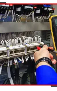 برقکار صنعتی، تابلوبرق وماشین آلات،دوربین وشبکه