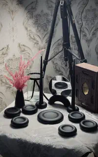 هفت‌سین مشکی مینیمال