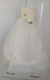 فروش لباس عروس بچگانه ۸ تا ۹ سال