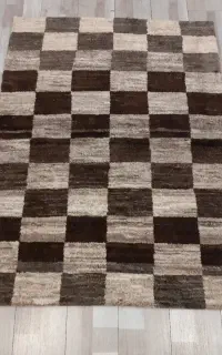 زرع و نیم گبه دستبافت شیراز پشم و رنگ طبیعی