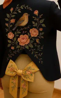 آموزش تفاشی روی پارچه