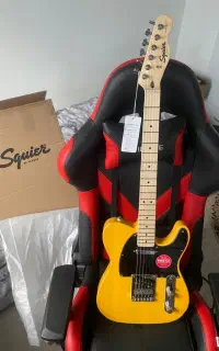 فندر (آکبند)اندونزیSquire Sonic tele MN فیلم تست