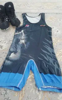 کفش و دوبند کشتی نو