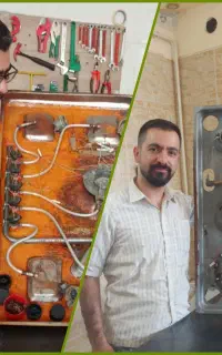 تعویض شیشه و تعمیر گازصفحه ای