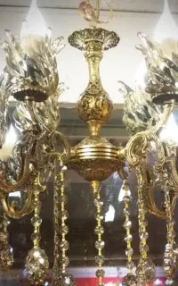 لوستر برنجی
