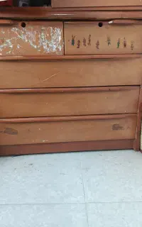 دراور چوبی 5کشو