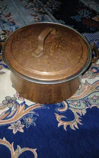 قابلمه مسی قدیمی