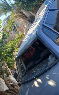 پراید تصادفی مدل ۸۹ از قبل بدون رنگ بوده
