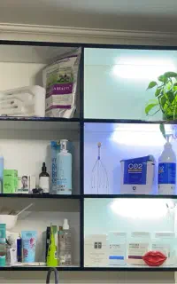 استند شلف کتابخانه باکس ترولی