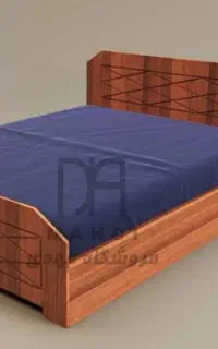 تختخواب شیک*تختتکنفره کد505*مدلLaya