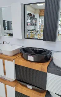 روشویی کابینت شیرالات سینک گرانیتی آبچکان علم دوش