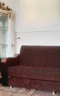 مبل راحتی تخت شو اسکلت فلزی به همراه بوفه