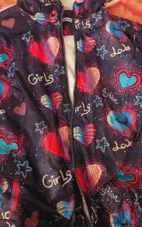 سویشرت بارانی دخترانه