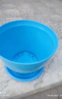 جای گل طبیعی(گلدان پلاستیکی)