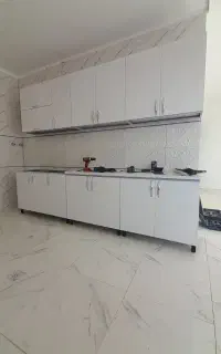 کابینت آشپزخانه آماده نصب اول سایت کارگاهی