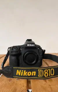 دوربین نیکون D810 به همراه لنز