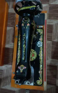 چرخ خیاطی مارشال دو سر شیر کاملا تمیز و نو