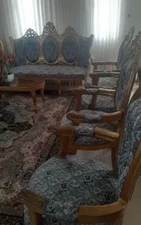 مبل استیل ۹ نفره