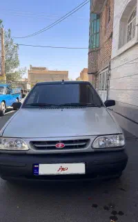پراید مدل ۸۵ نقره ای تمیز