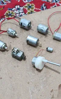 آرمیچر ، چرخ دنده ، LED ، برد کنترلی
