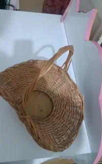 سبد حصیری میوه آجیل شکلات