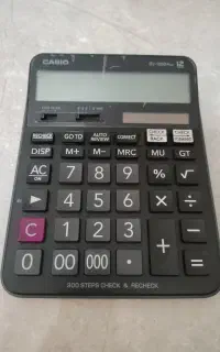 ماشین حساب CASIO مدل DJ 120 D plus زیرقیمت