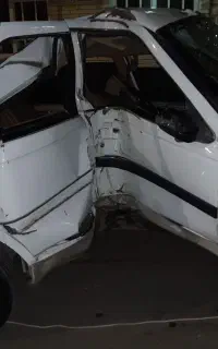 پژو پارس تصادفی