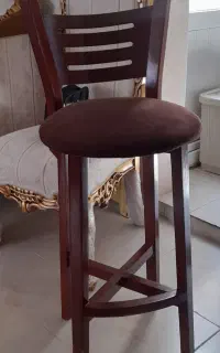 دوعدد صندلی اپن چوبی استفاده نشده