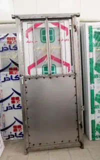 درب آهنی انباری معاوضه با آهنی و آلومینیوم دست دوم