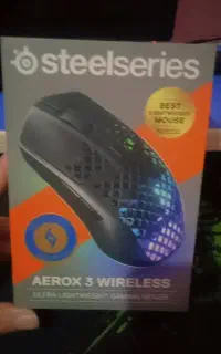 موس گیمینگ steelseries aerox3 در حد نو