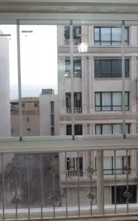 پنجره جامبالکنی یوپی وی سی آلومینیوم توری پلیسه