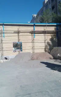 سوفالکاری نما سوله دیوارحصارشماره
