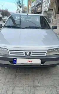 پژو ۴۰۵ GLX دوگانه ۸۶ نقره‌ای