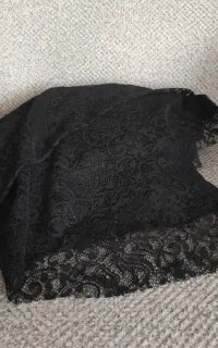 پارچه تور مشکی