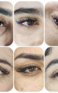اکستشن مژه، لیفت و لمینت مژه و ابرو